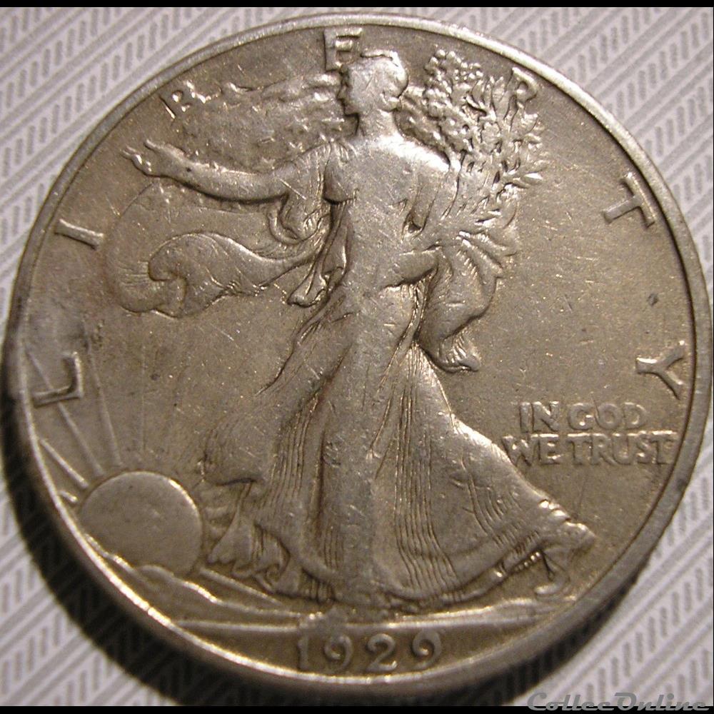 monnaie monde etat uni 1929 san francisco half 2