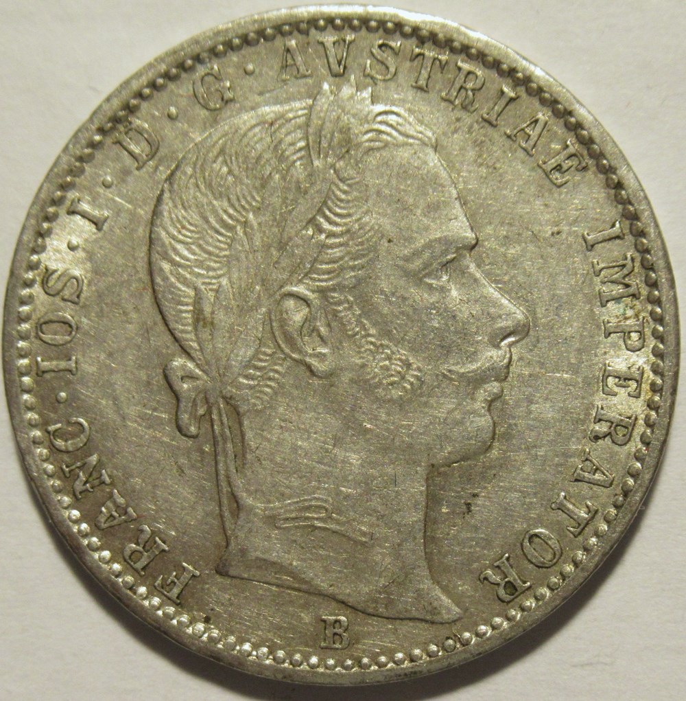 Franz Joseph I - 1/4 Florin 1859, Austrian Empire monnaies monde autriche franz joseph i 1 4 florin 1859 austrian empire