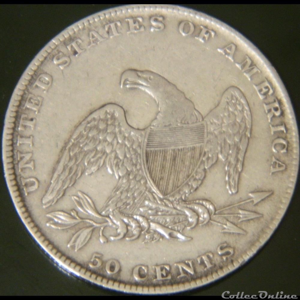 1837 Capped Bust Reeded Edge monnaie monde etat uni 1837 capped bust reeded edge