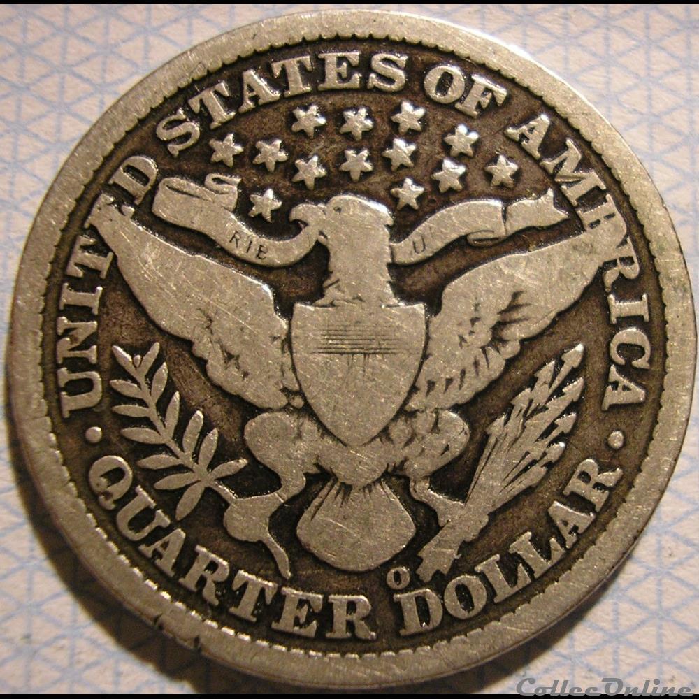 1895 New Orleans Quarter $ monnaie monde etat uni 1895 new orleans quarter