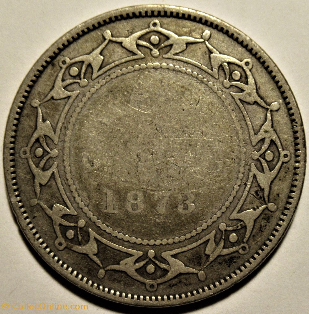 monnaies monde canada victoria 50 cents 1873 newfoundland