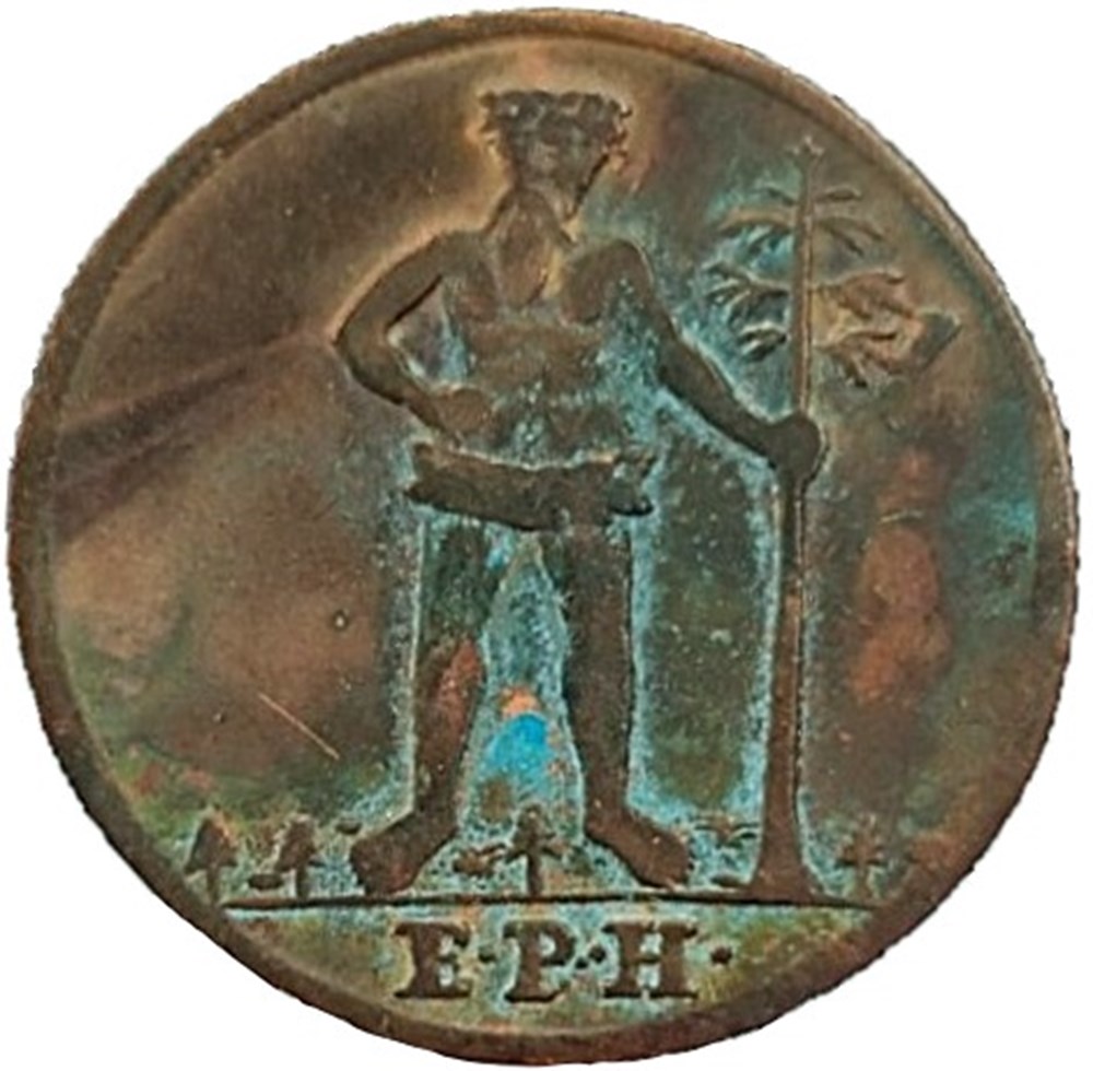 monnaies europe medievale saint empire romain germanique georg i 1 pfennig 1725 duchy of brunswick luneburg calenberg hannover