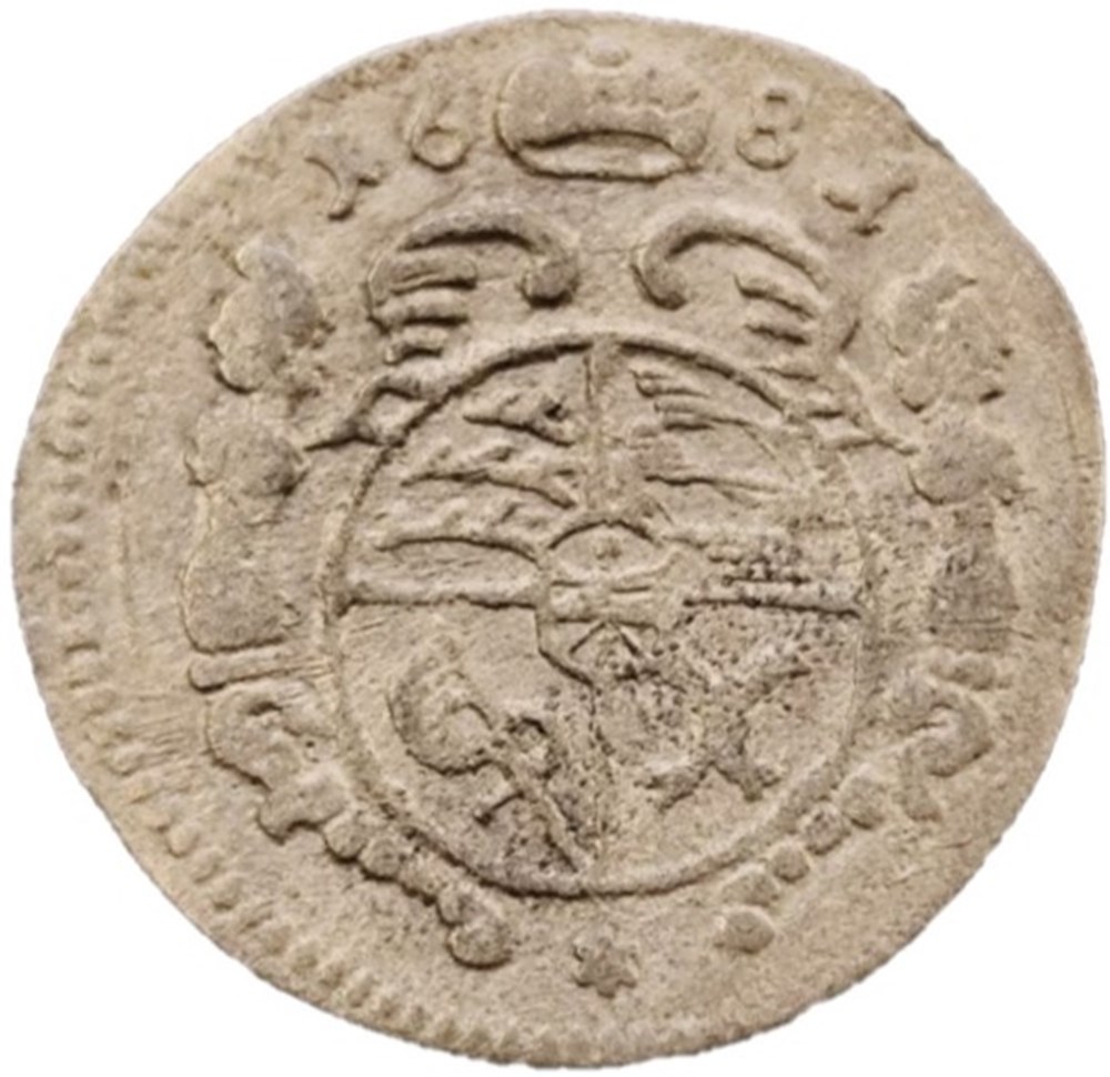 Christian Ulrich I - 1 Gröschl 1681 - Württemberg-Œls monnaies europe medievale christian ulrich i 1 groschl 1681 wurttemberg ls
