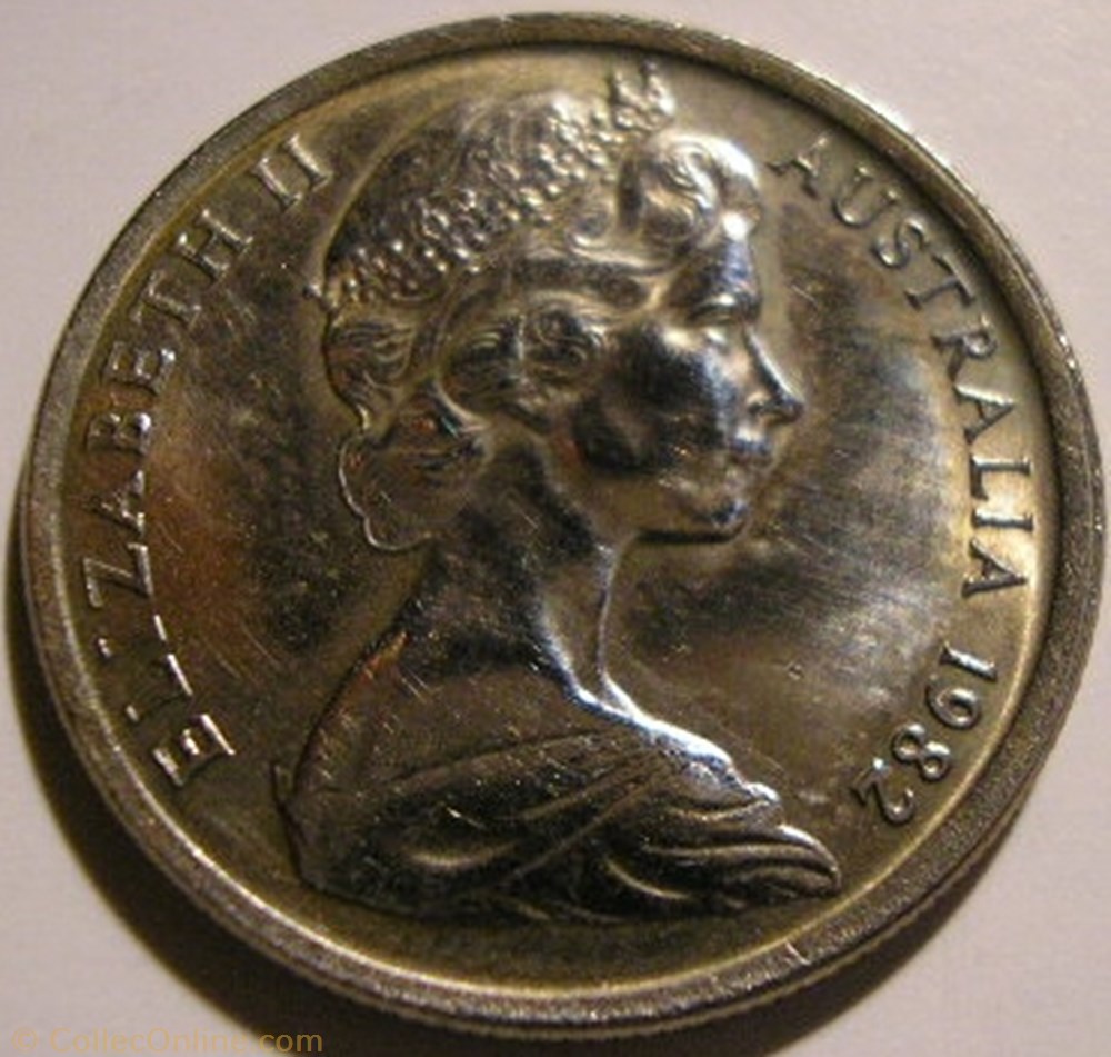 Elizabeth II - 5 Cents 1982 - Australia monnaies monde australie elizabeth ii 5 cents 1982 australia
