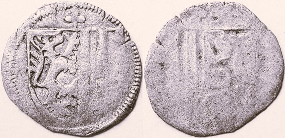 monnaies europe medievale saint empire romain germanique ernest albrecht wilhelm 1 pfennig 1478 saxe meissen zwickau