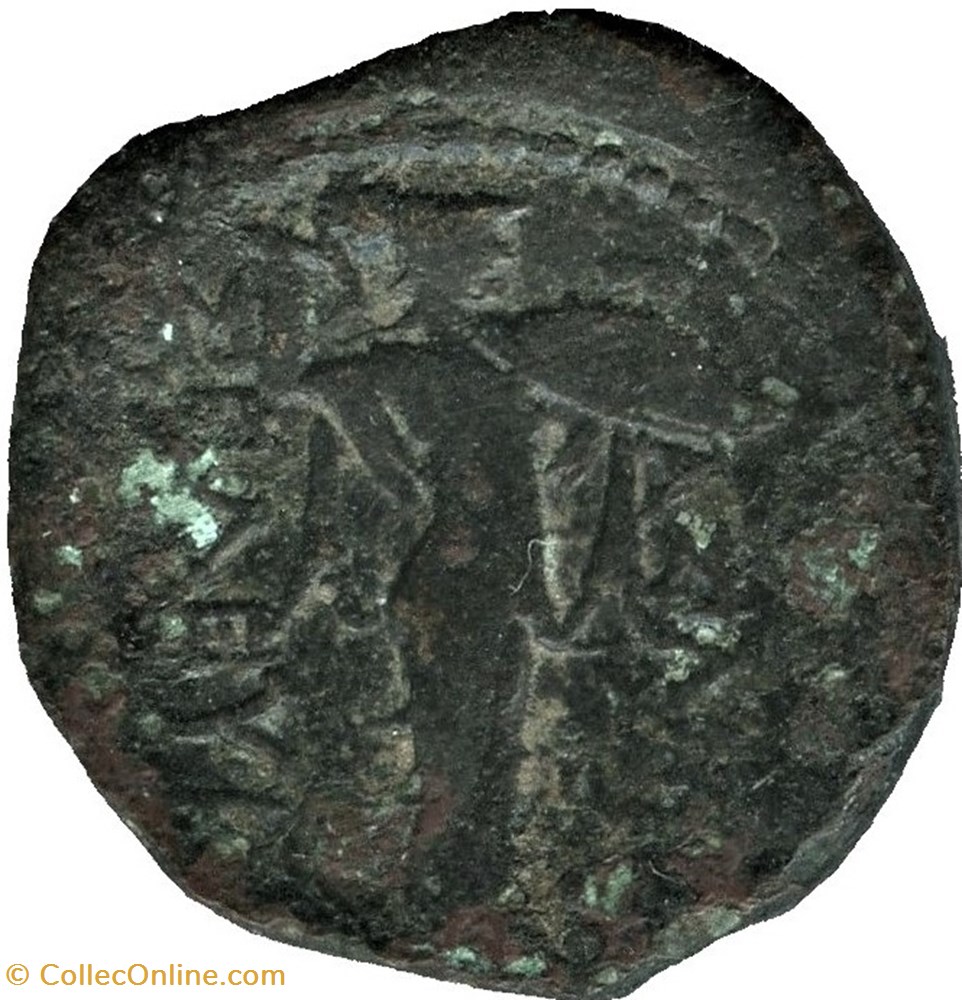 Seleukos I Nikator - AE20 BC. 358-281 / Athena Promachos 3 monnaies antiquite av jc ap grecques seleukos i nikator ae20 bc 358 281 athena promachos