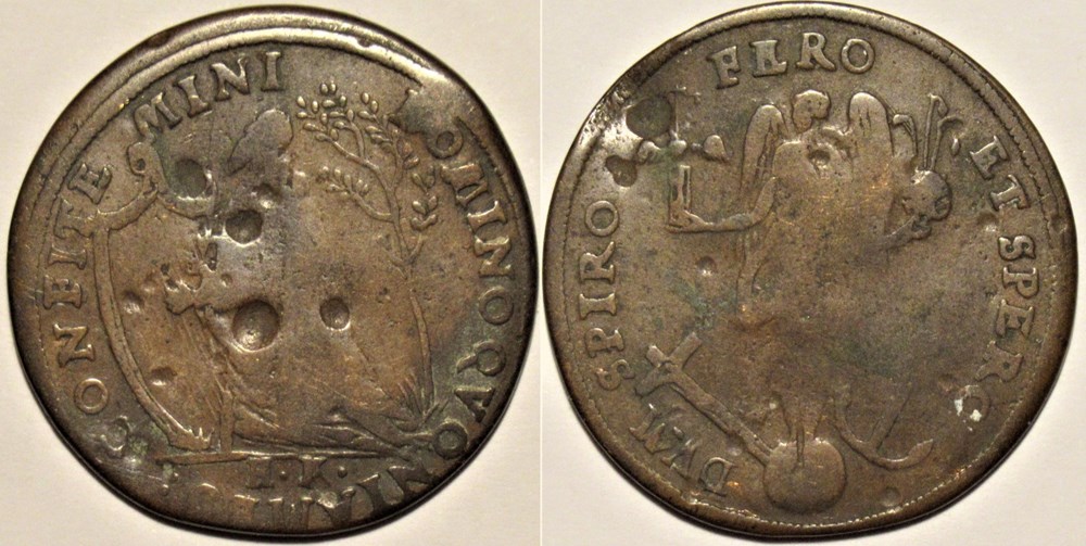 King David - c.1586 Rechenpfennig by H. Krauwinckel, Germany monnaies paranumismatique jetons poids king david c 1586 rechenpfennig by h krauwinckel germany