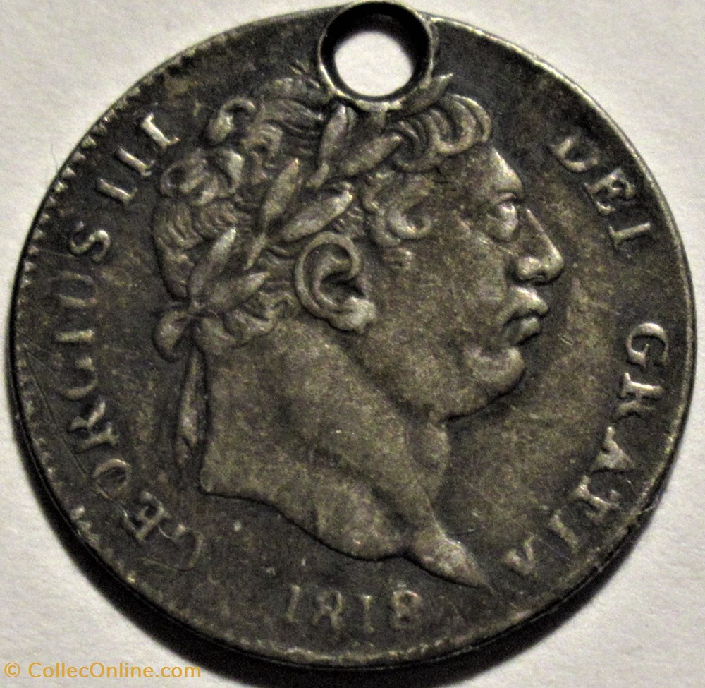 George III - 2 Pence 1818 - Great Britain (Maundy) monnaies europe medievale royaume angleterre george iii 2 pence 1818 great britain maundy