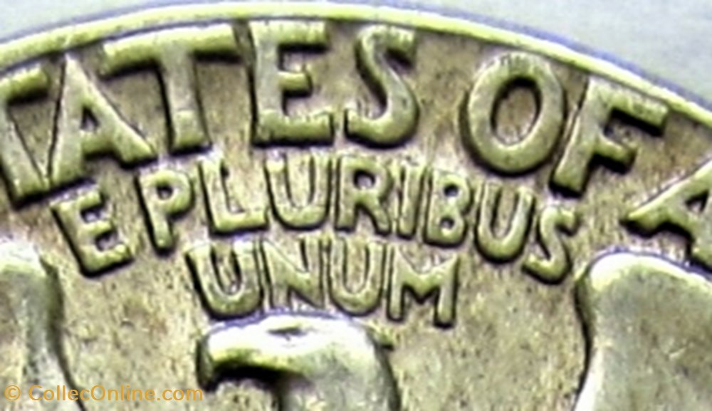 1959 Quarter Dollar - Type B - Doubling Wreath & Date 3 monnaies monde etats unis 1959 quarter dollar type b doubling wreath date