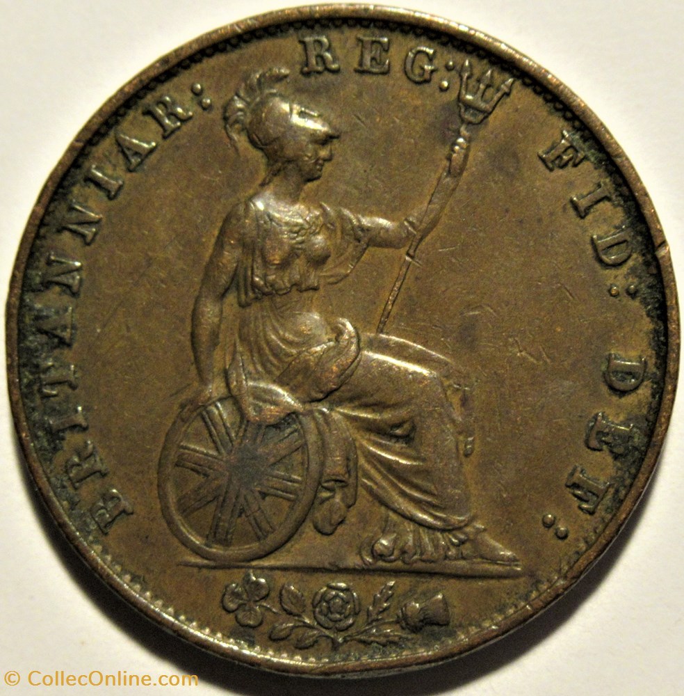 Victoria - HalfPenny 1841 - Kingdom of Great Britain (ex.2) monnaies monde royaume uni victoria halfpenny 1841 kingdom of great britain ex 2