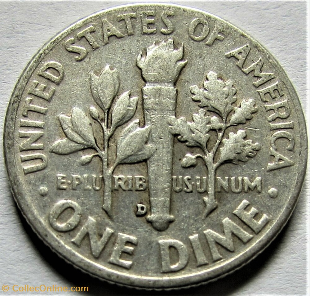 1959 Denver Dime 2 monnaies monde etats unis 1959 denver dime