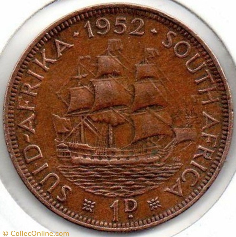george-vi-one-penny-1952-south-africa-coins-world-face-value