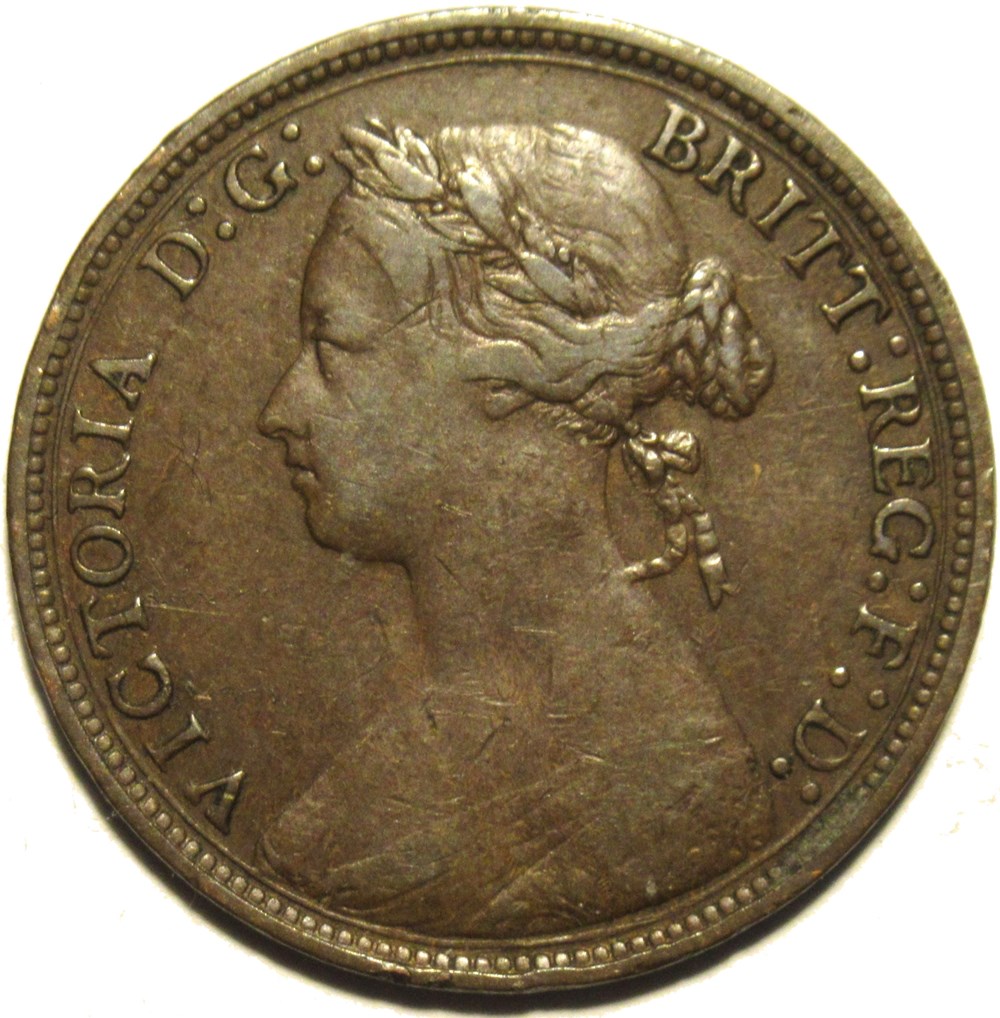 Victoria - Half Penny 1879 - Great Britain monnaies monde royaume uni victoria half penny 1879 great britain