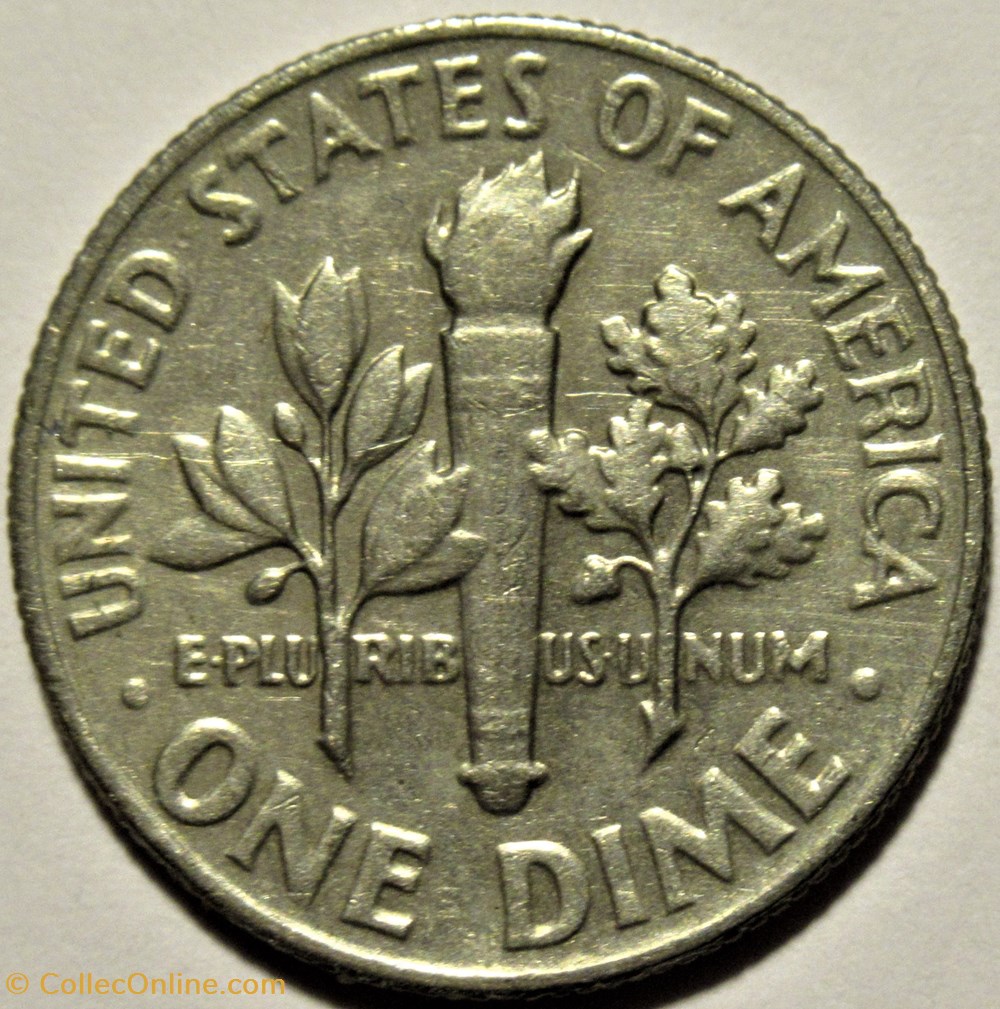 monnaies monde etats unis 1966 dime doubling date