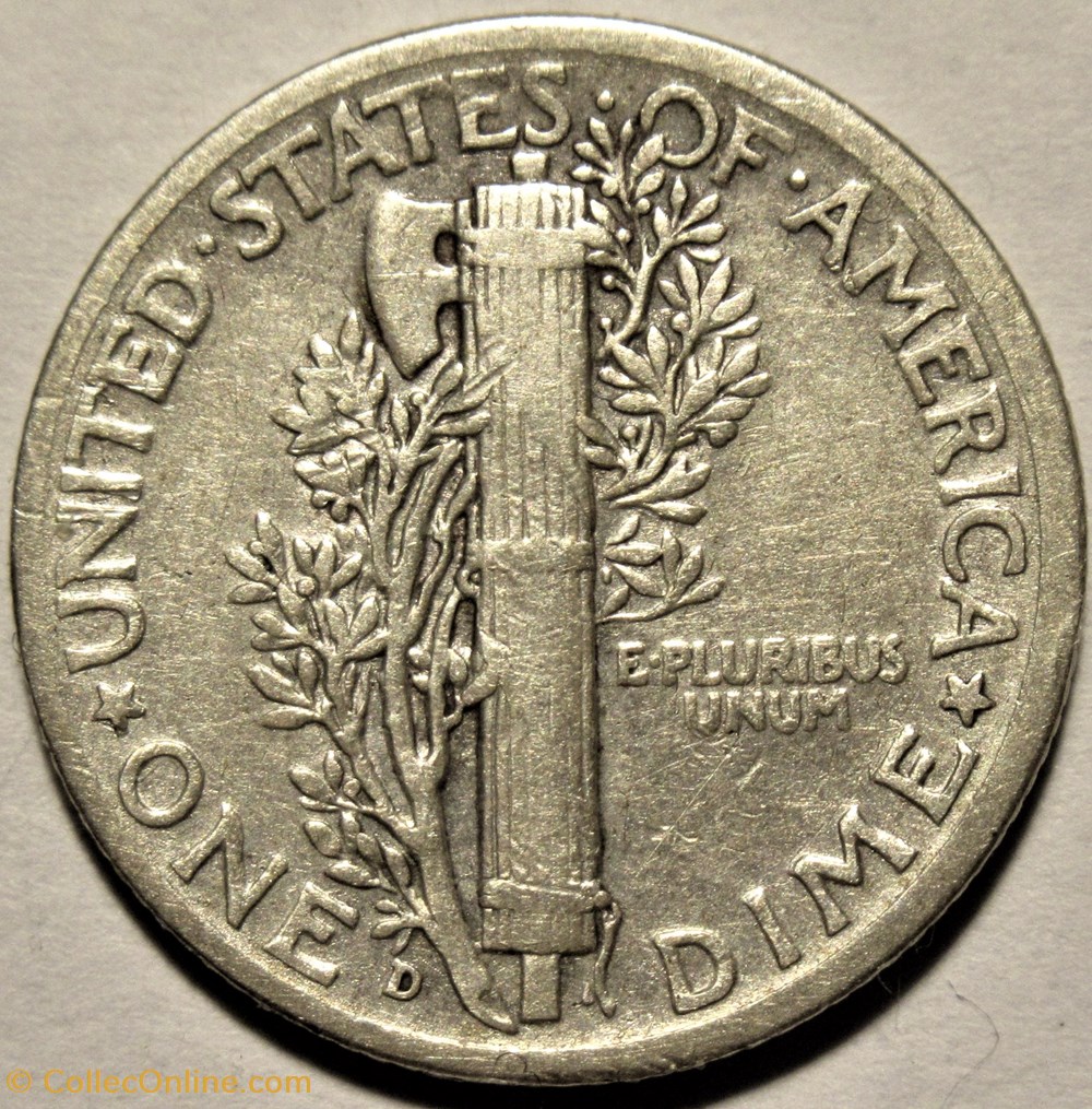 1940 Denver Dime 2 monnaies monde etats unis 1940 denver dime
