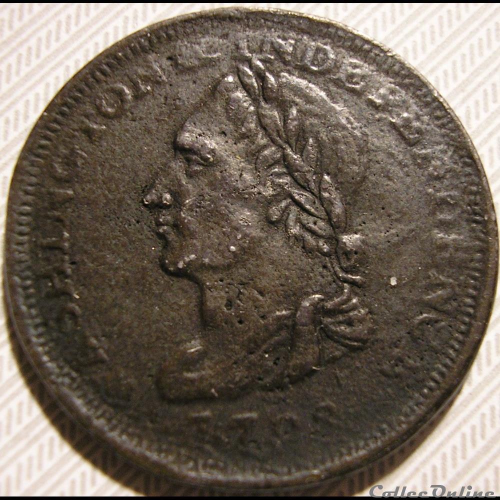 1783 Cent Washington - Post-1776 Coin - Coins - World - United States