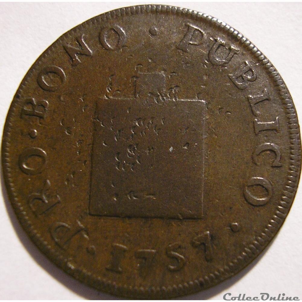 1757 Farthing - Social Series / Pro Bono Publico - Middlesex, England monnaie monde royaume uni 1757 farthing social series pro bono publico middlesex england