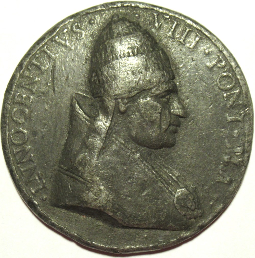Pope Innocentius VIII - Electoral Medal 1484 medailles etat de la cite du vatican pope innocentius viii electoral medal 1484