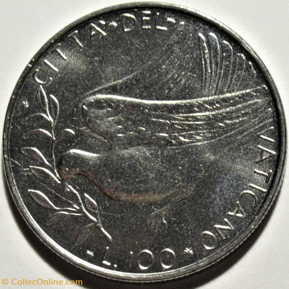 Paulus VI - 100 Lire 1973 Città del Vaticano, Roma 3 monnaies monde paulus vi 100 lire 1973 citta del vaticano roma