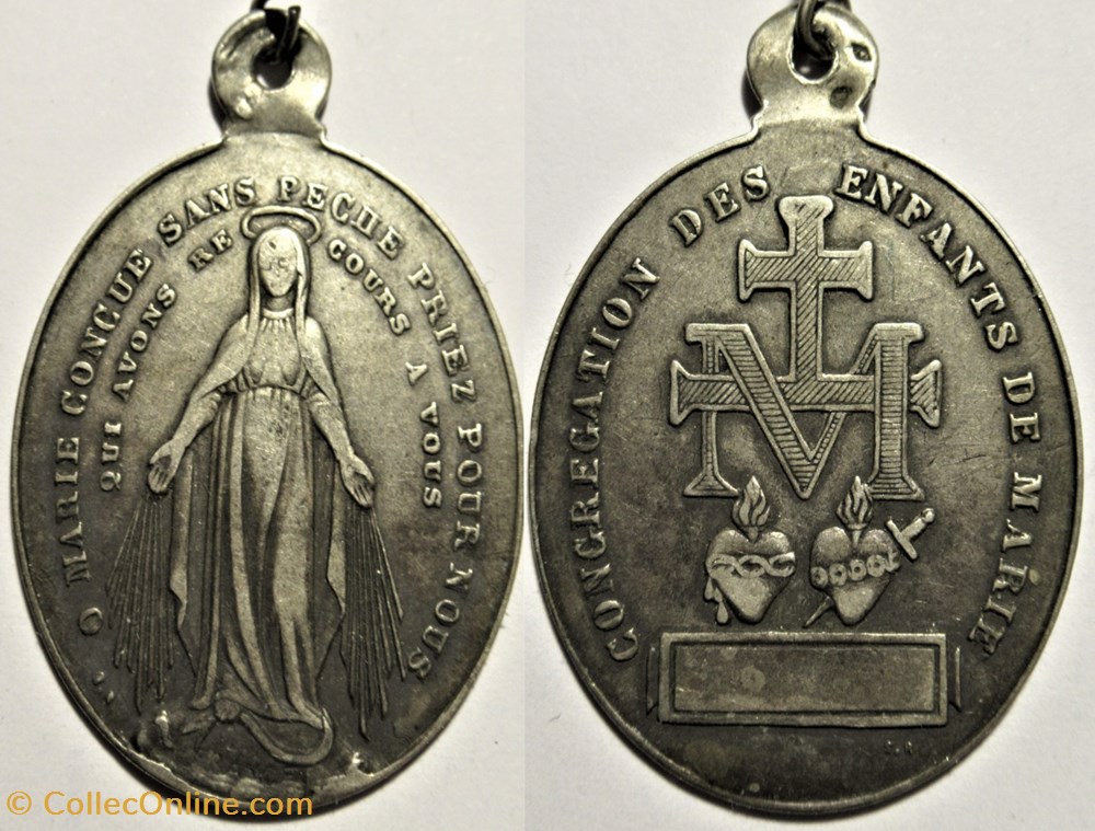 patrimoine religieux souvenir france religion congregation des enfants de marie 1930