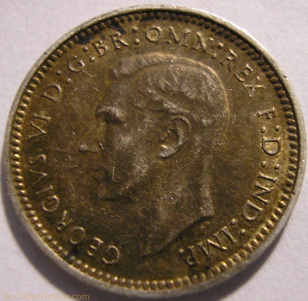 George VI - 3 Pence 1942 S - Australia monnaie monde australie george vi 3 pence 1942 s australia