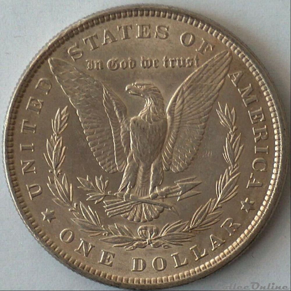 1880 Dollar - Repunched Date 2 monnaies monde etats unis 1880 dollar repunched date