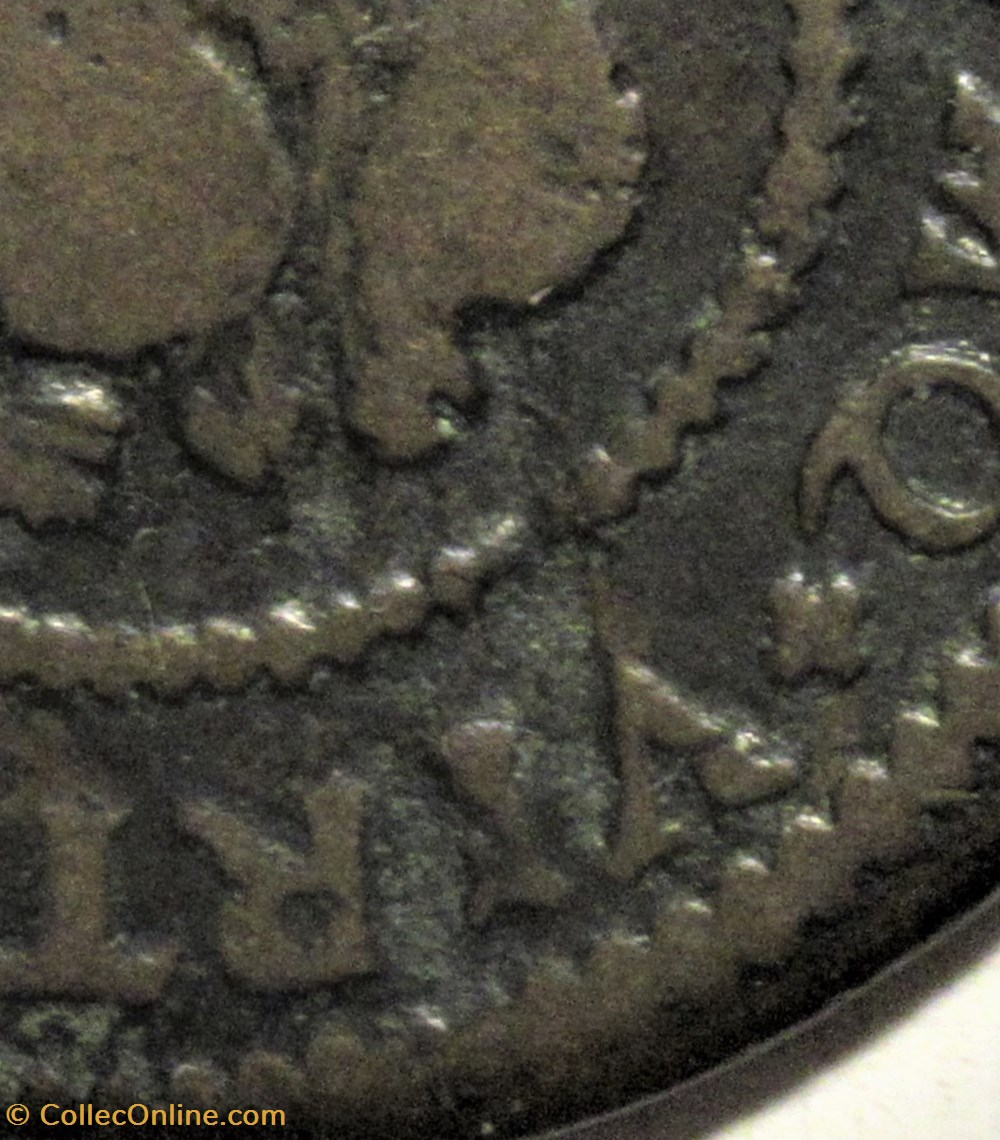 monnaies europe medievale royaume espagne 1720 barcelona 2 maravedis felipe v