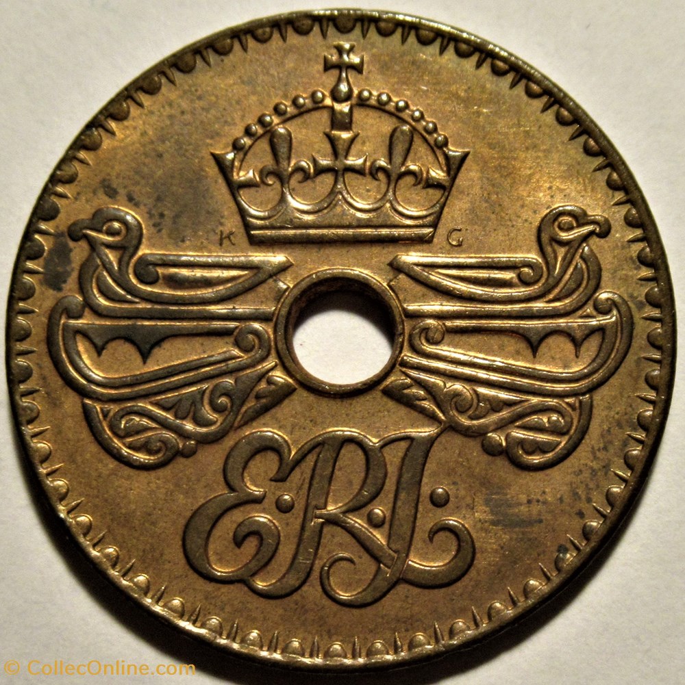 Edward VIII - One Penny 1936 - Papua New Guinea 2 monnaies monde papouasie nouvelle guinee edward viii one penny 1936 papua new guinea