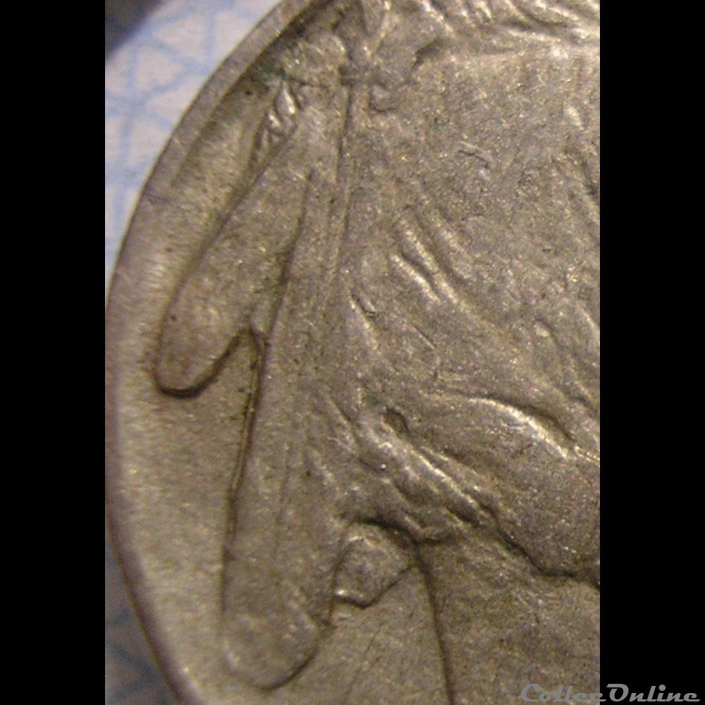 1916 5 Cents - Error Double Die (ex.2) 3 monnaie monde etat uni 1916 5 cents error double die ex 2