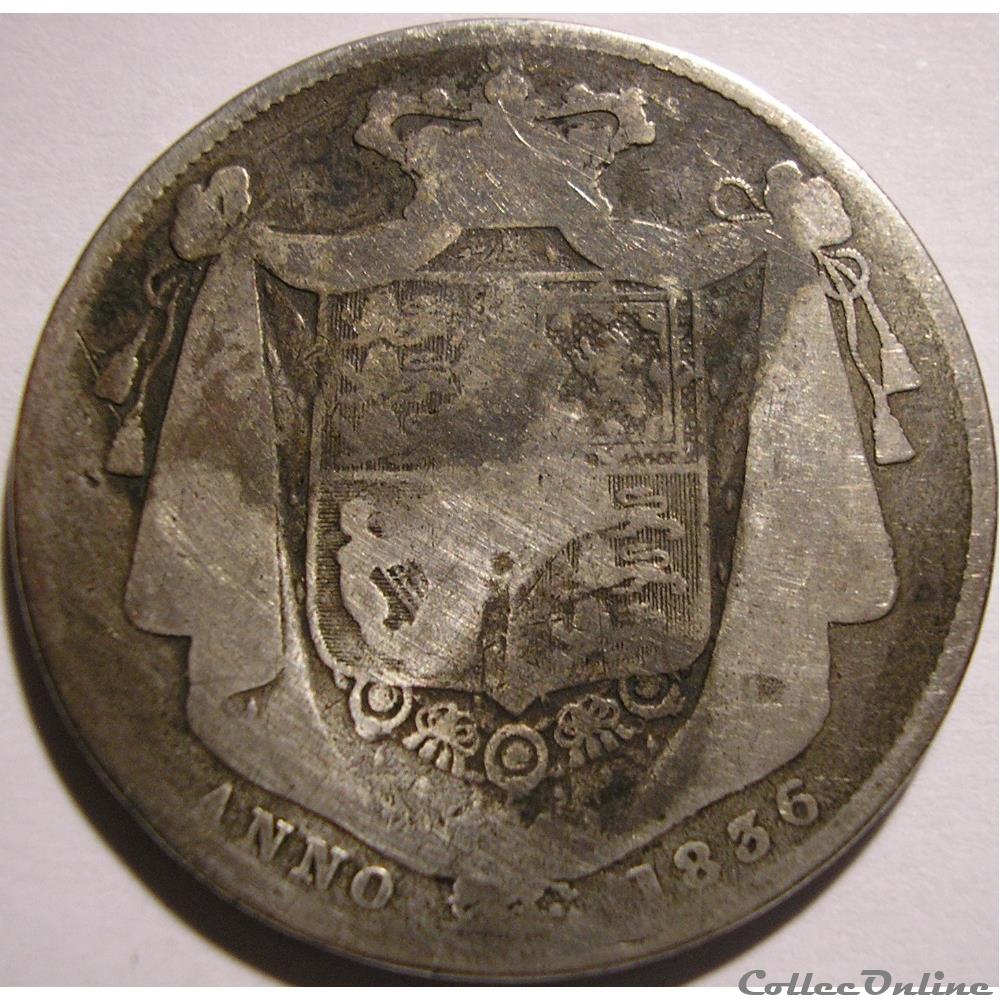 monnaie monde royaume uni william iv half crown 1836