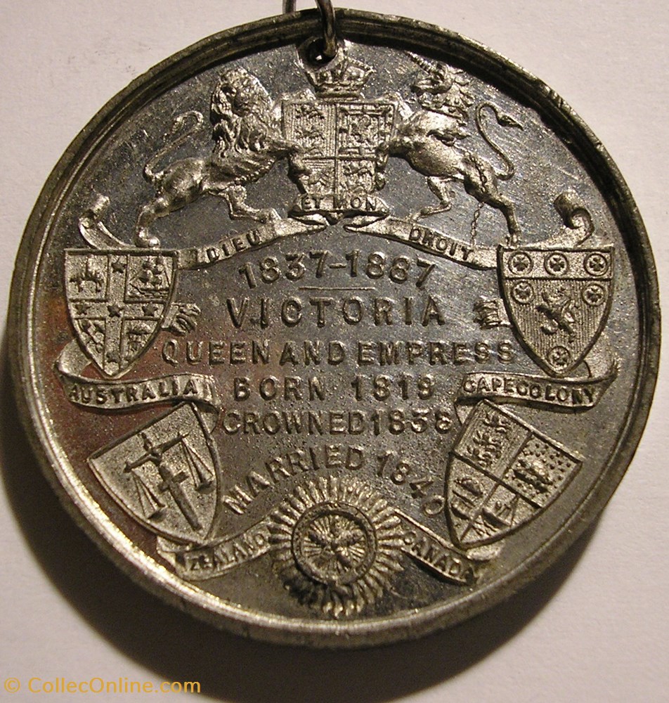 medaille royaume uni victoria 1887 golden jubilee medal gb