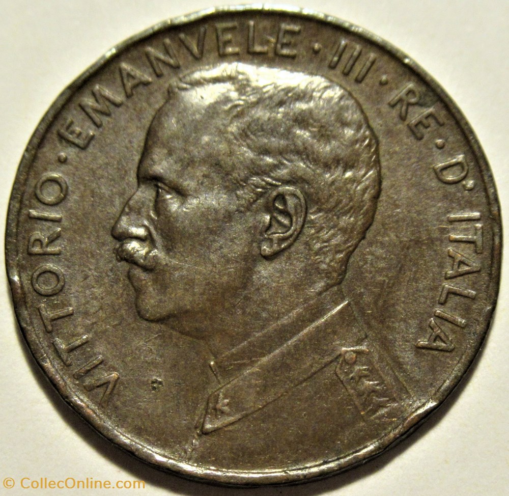 1917 Regno d'Italia, 2 Centesimi, Roma - Vittorio Emanuele III 2 monnaies monde italie 1917 regno italia 2 centesimi roma vittorio emanuele iii