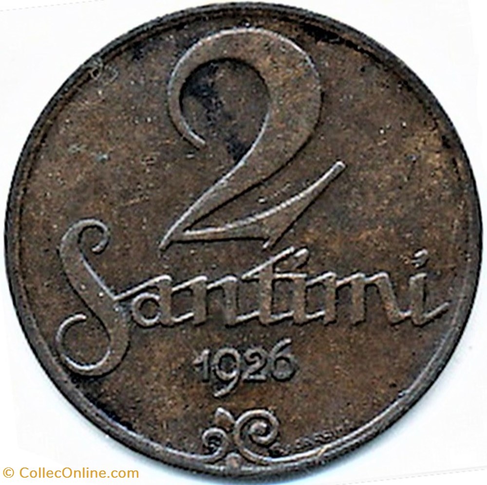 Latvia, Republic of - 2 Santimi 1926 monnaies monde lettonie latvia republic of 2 santimi 1926