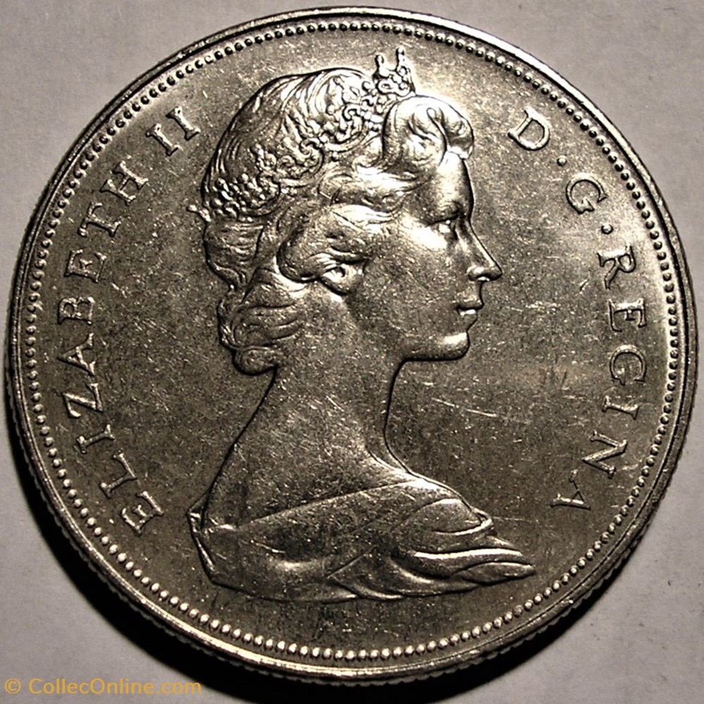 Elizabeth II 1 Dollar 1870 1970 Manitoba Centennial Coins