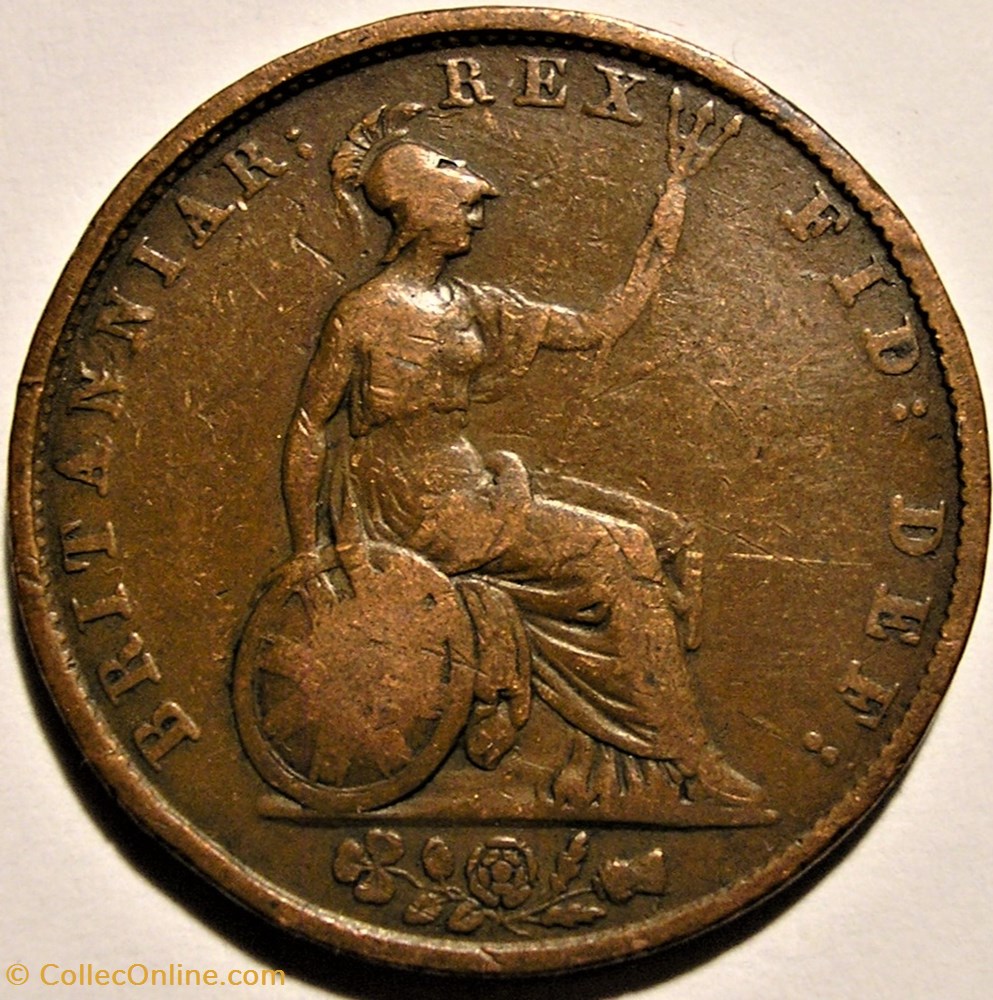 William IV - HalfPenny 1831 Kingdom of Great Britain monnaies monde royaume uni william iv halfpenny 1831 kingdom of great britain