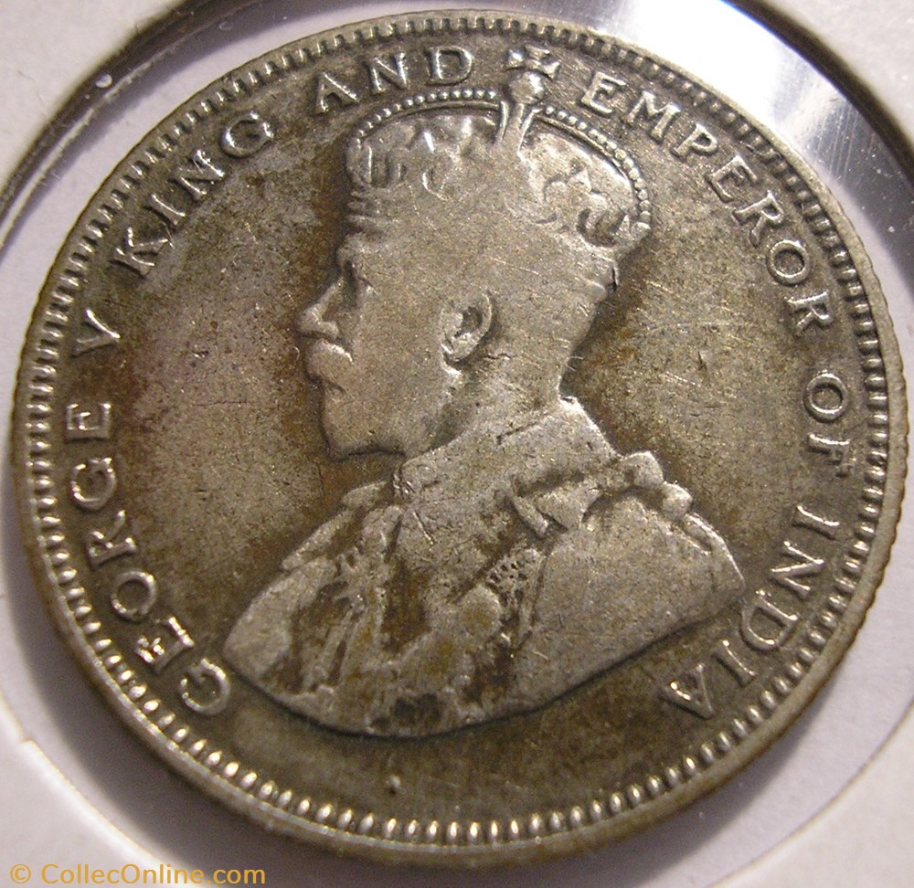 George V - 20 Cents 1926 - Straits Settlements monnaie monde malaisie george v 20 cents 1926 straits settlements