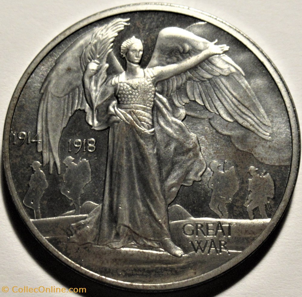 George V, Centenary of Great War 1914-2014, Medal UK 3 medailles royaume uni george v centenary of great war 1914 2014 medal uk