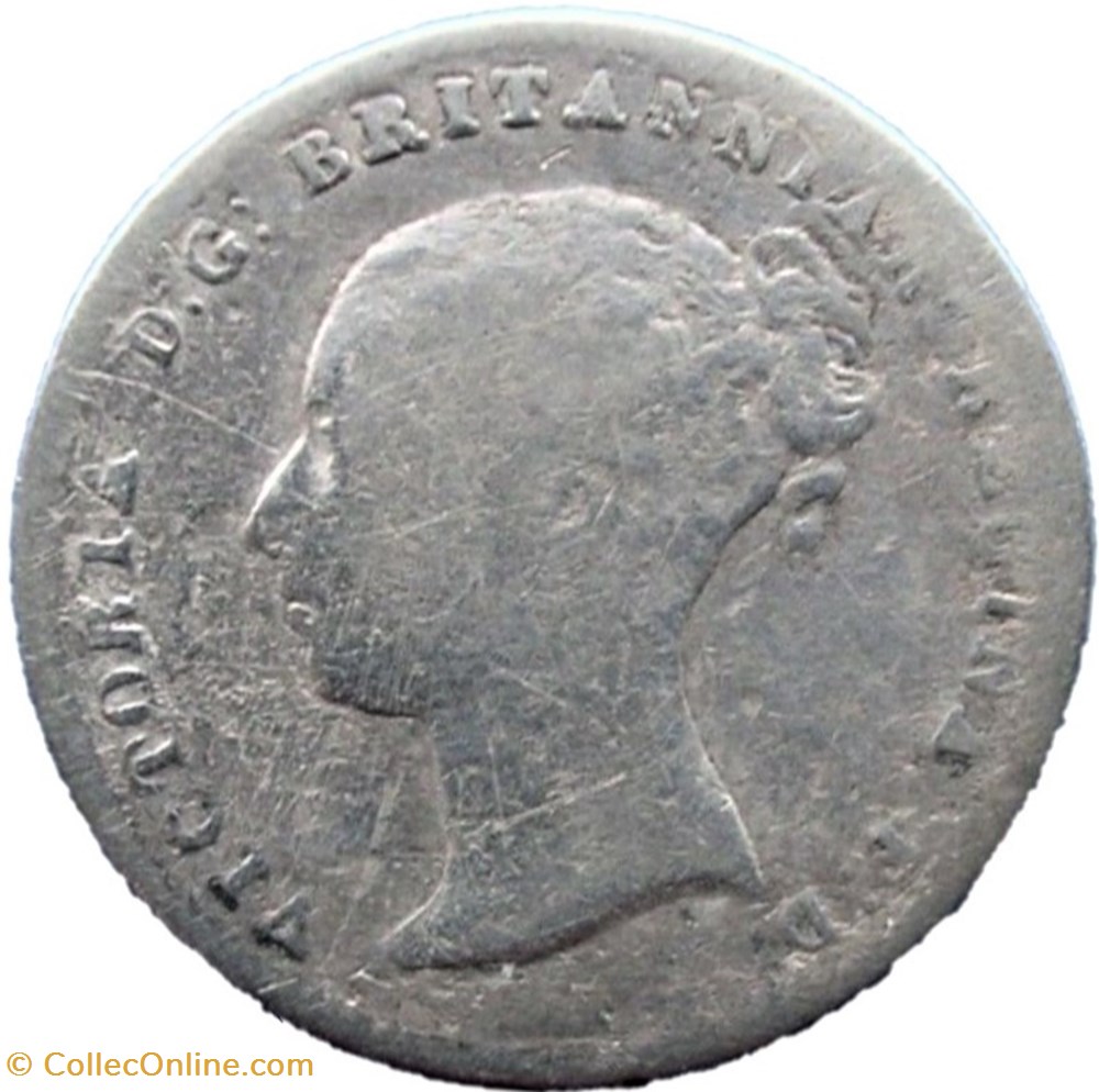 Victoria - 4 Pence 1838 - Kingdom of Great Britain 2 monnaies monde royaume uni victoria 4 pence 1838 kingdom of great britain