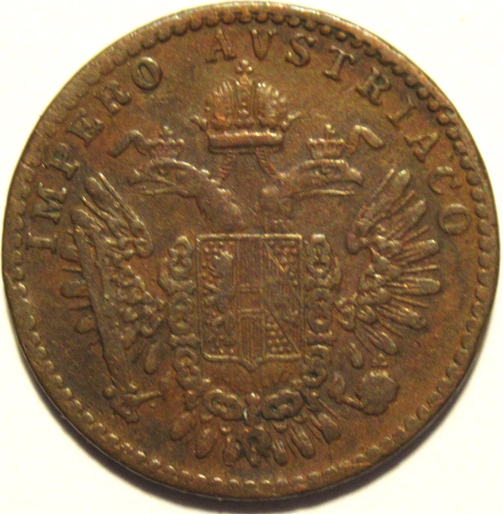 1852 Regno Lombardo-Veneto - 3 Centesimi Milano - Franz Joseph I monnaies monde italie 1852 regno lombardo veneto 3 centesimi milano franz joseph i