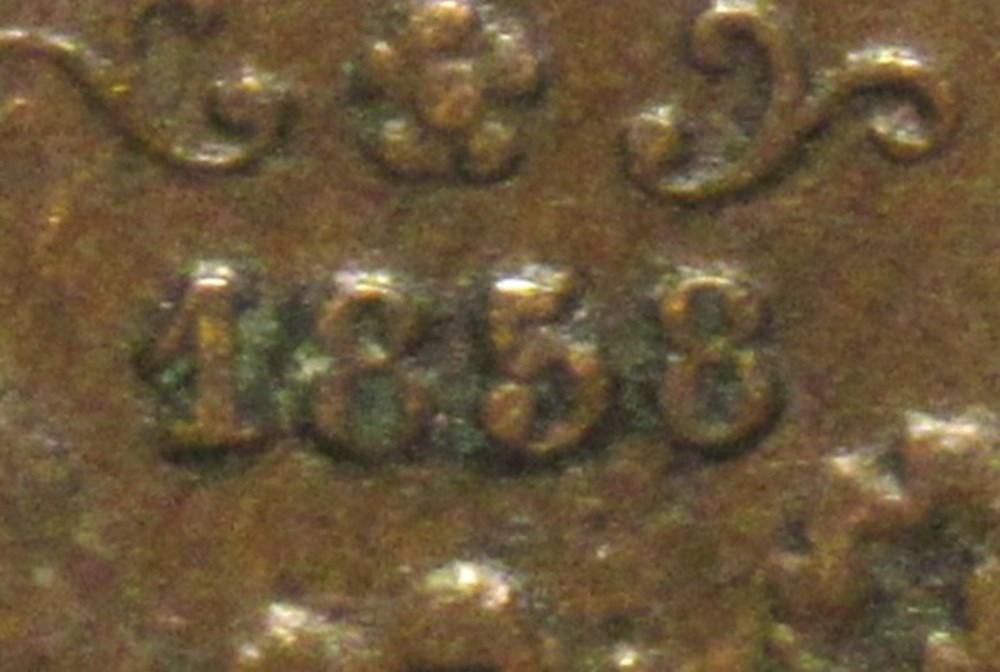 Oscar I of Sweden - 2 Öre 1858/7 monnaies monde suede oscar i of sweden 2 ore 1858 7