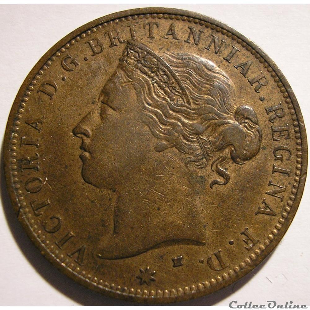 Victoria - 1/12 Shilling 1877 H - Jersey (ex.2) monnaie monde victoria 1 12 shilling 1877 h jersey ex 2