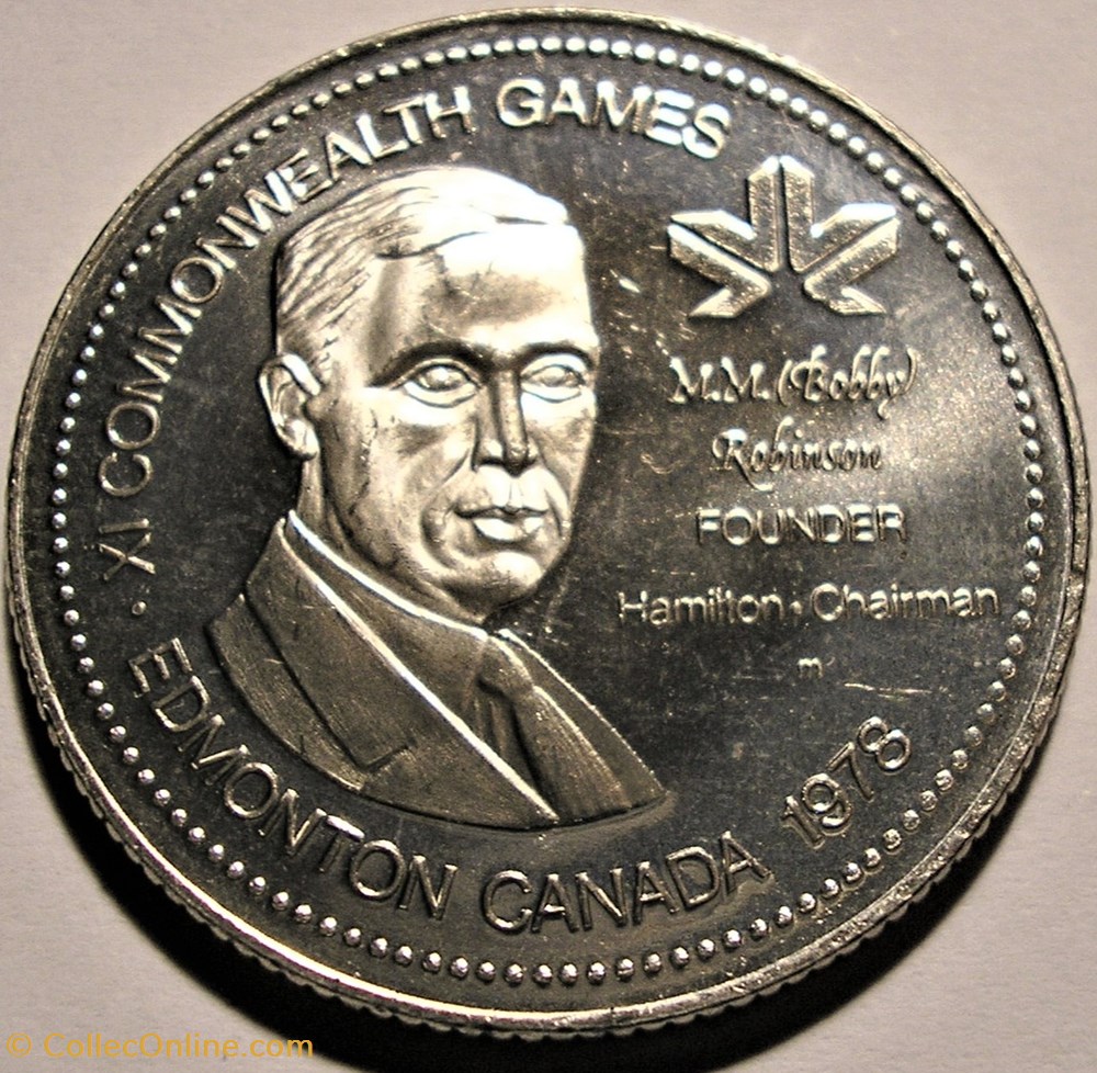 Edmonton, Alberta - Commonwealth Games Token 1978 - Percy