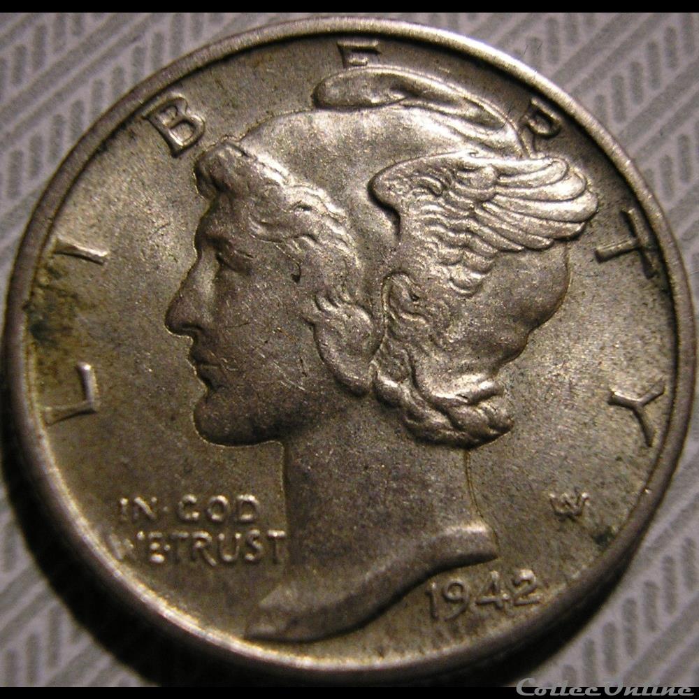 1942 d mercury dime error