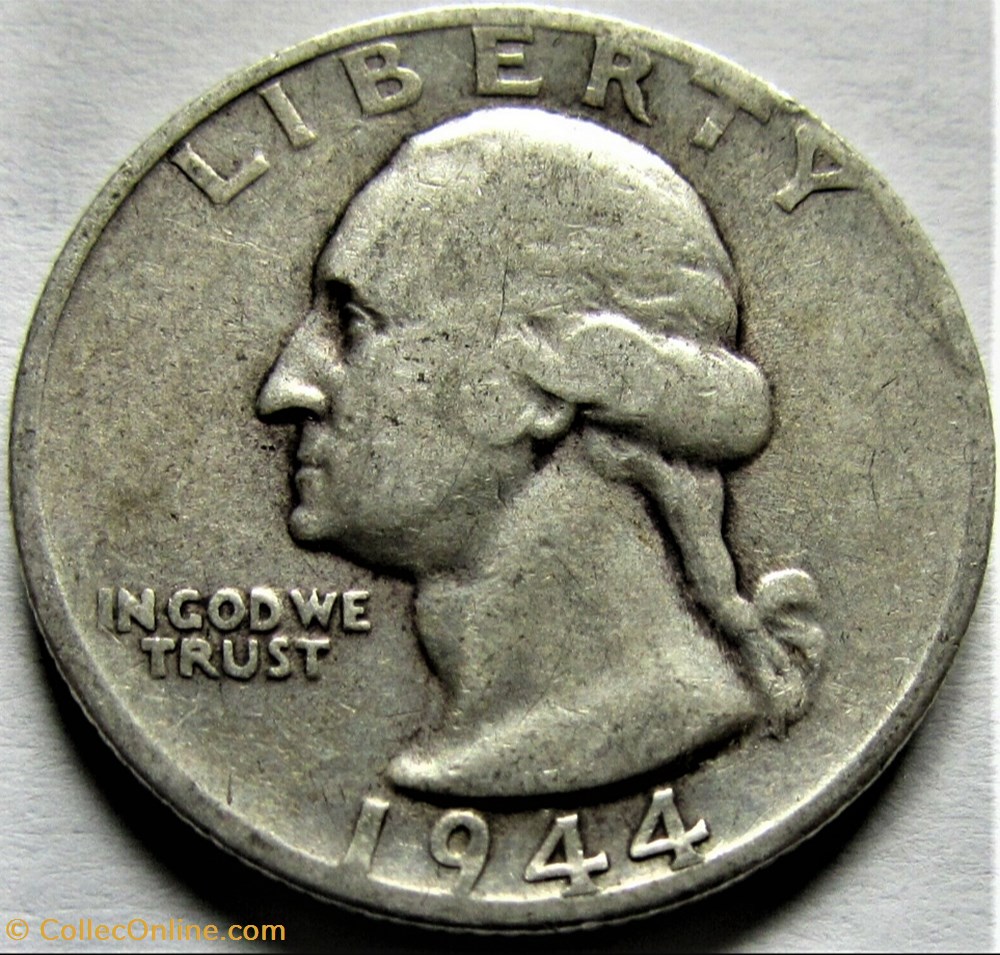monnaies monde etats unis 1944 san francisco quarter dollar