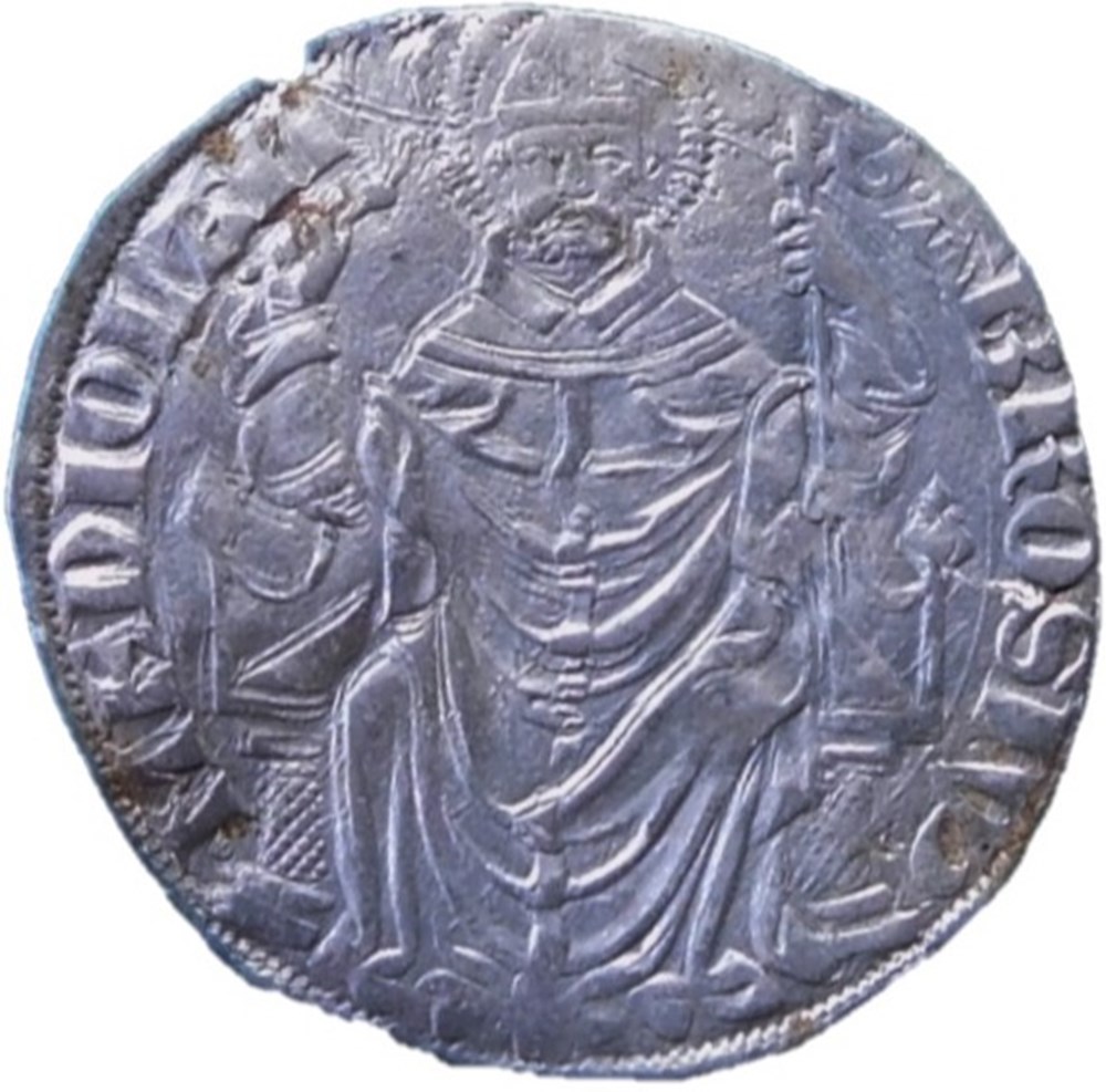 c.1395-1402, Grosso Pegione - Ducato di Milano - Gian Galeazzo Visconti monnaies europe medievale duche de c 1395 1402 grosso pegione ducato di milano gian galeazzo visconti