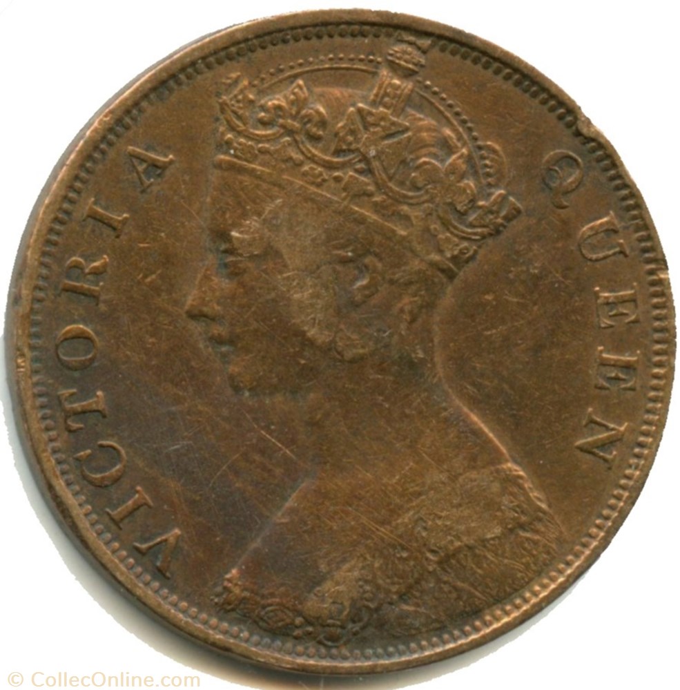 Victoria - One Cent 1866 - Hong-Kong monnaie monde victoria one cent 1866 hong kong
