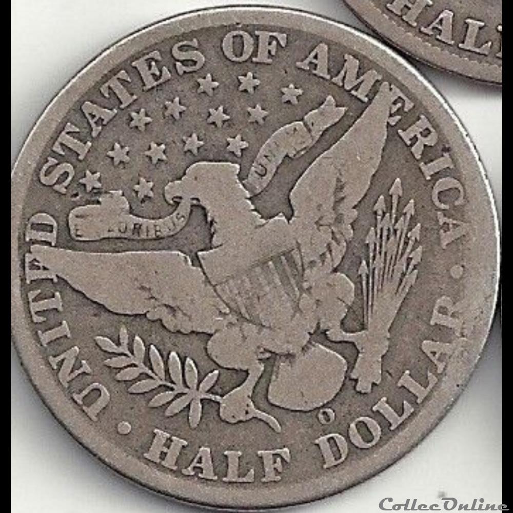1908 New Orleans Half $ monnaie monde etat uni 1908 new orleans half