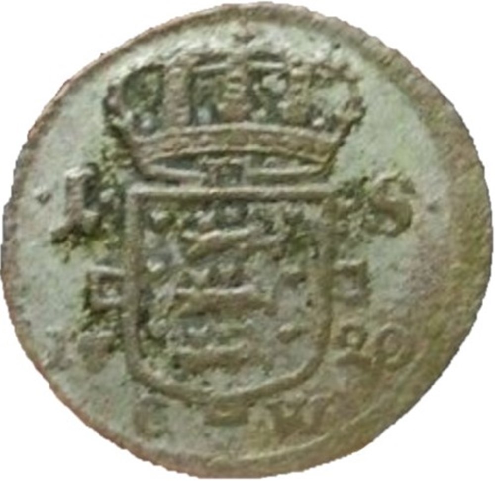 Frederik IV Denmark - 1 Skilling Danske 1720 monnaies monde danemark frederik iv denmark 1 skilling danske 1720