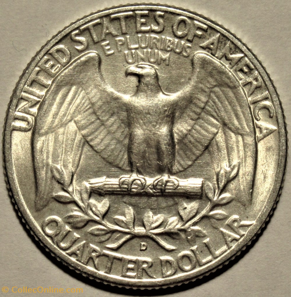 1959 Denver Quarter Dollar monnaies monde etats unis 1959 denver quarter dollar