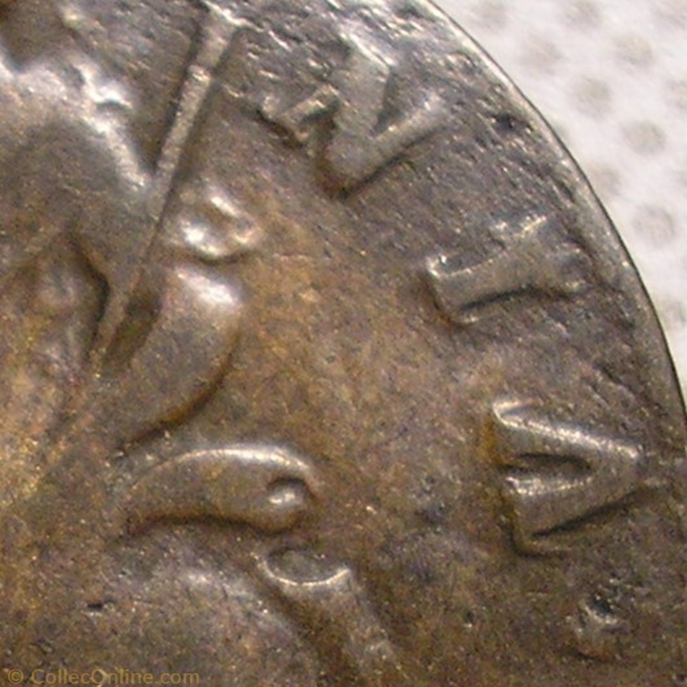 monnaies europe medievale royaume angleterre william iii marie ii farthing 1694 kingdom of england var